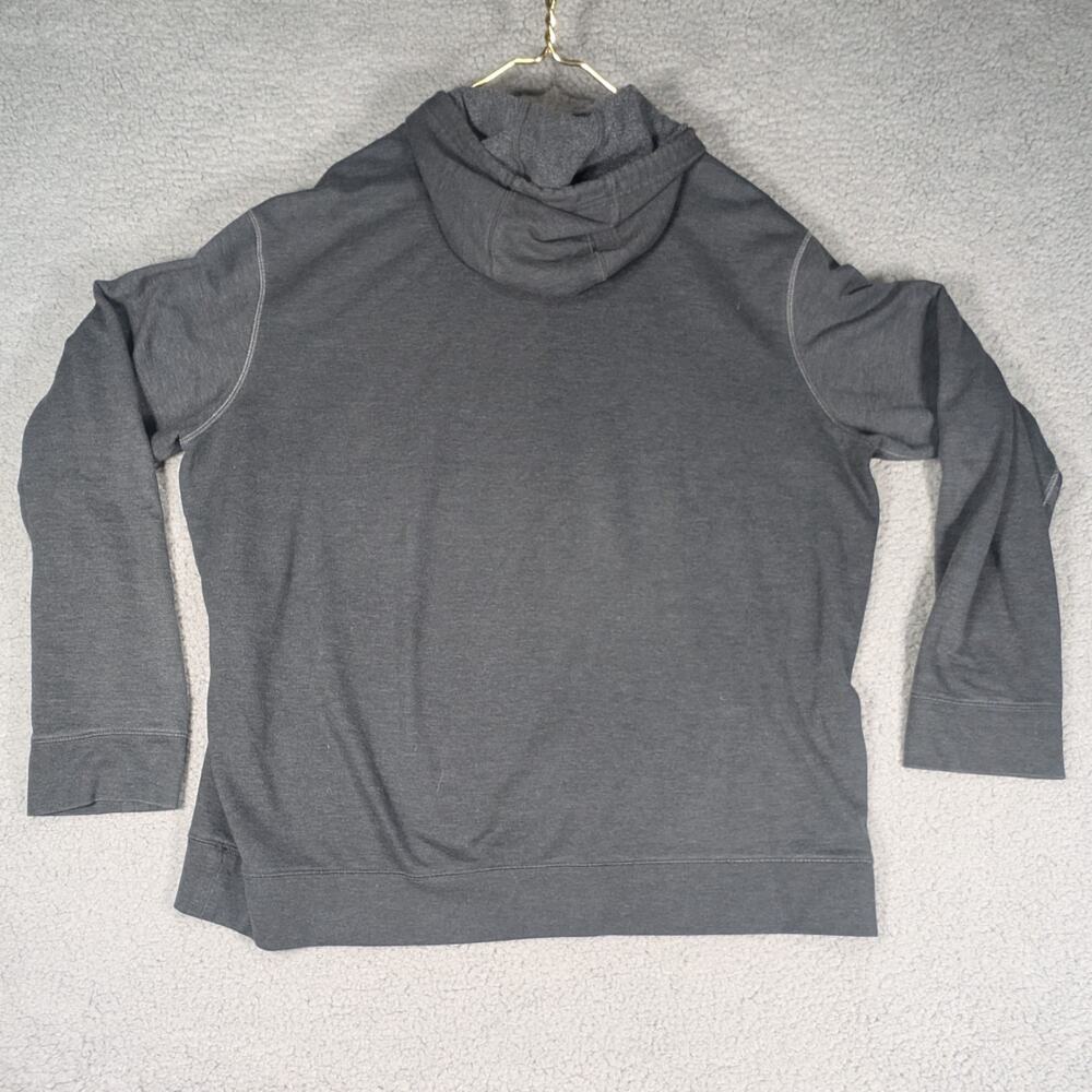 Eddie Bauer Hoodie Mens Extra Large Grey Long Sleeve Sweater - Picture 4 of 6